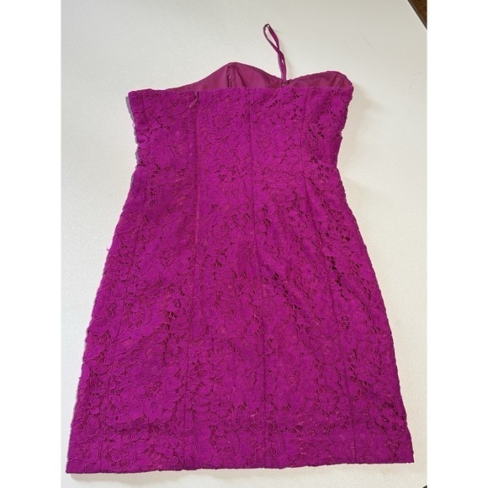 Lilly Pulitzer Floral Lace Berry Sangri Demi Convertible Dress Size 4 - Picture 3 of 5